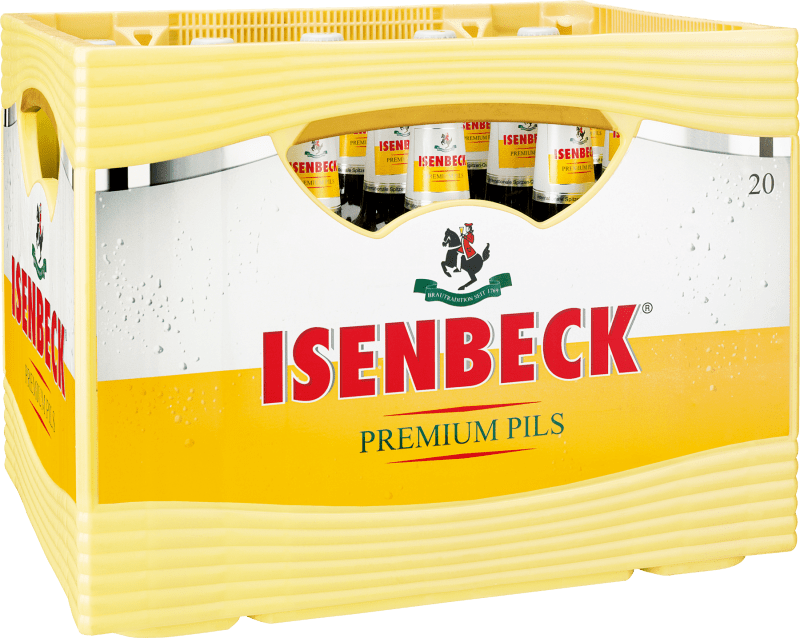 Isenbeck Premium Pils Kasten 20 x 0,5 l Glas Mehrweg