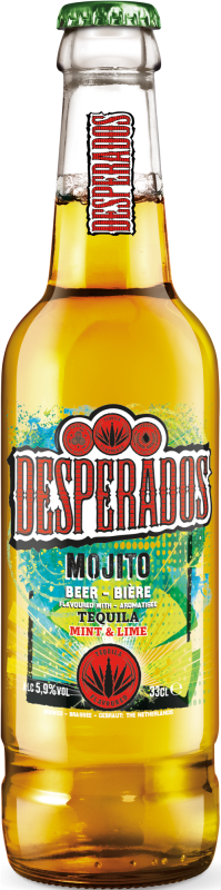 Desperados Mojito Tequila 0,33 l Glas Mehrweg