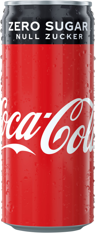 Coca Cola Zero Karton 24 x 0,33 l Dose Einweg
