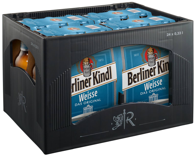 Berliner Kindl Weisse Das Original Kasten 4 x 6 x 0,33 l Glas Mehrweg
