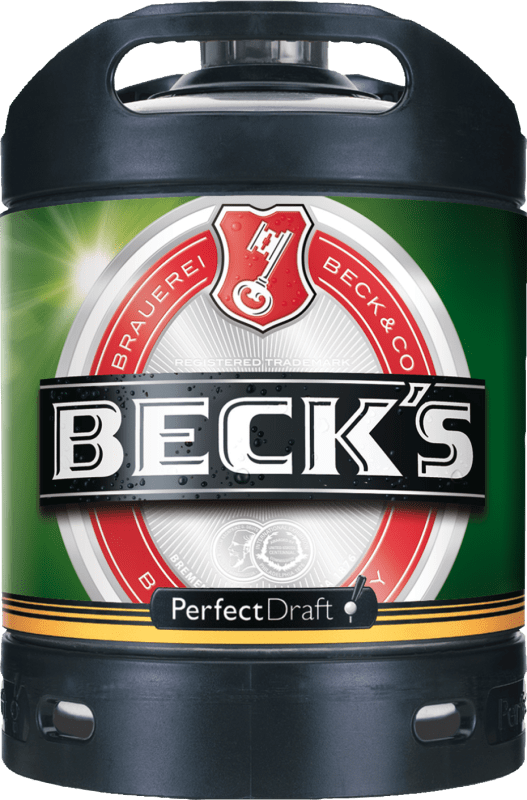 Becks Pils Perfect Draft 6 l Fass