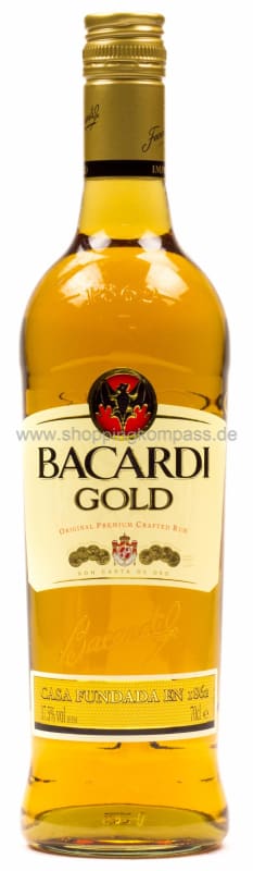 Bacardi Gold Rum 0,7 l