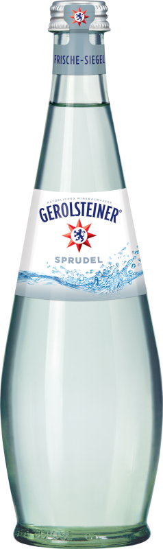 Gerolsteiner Mineralwasser Sprudel Gastro Kasten 15 x 0,5 l Glas Mehrweg