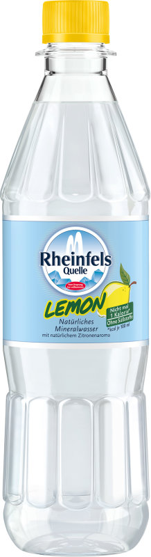 Rheinfels Quelle Lemon Kasten 12 x 0,5 l PET Mehrweg