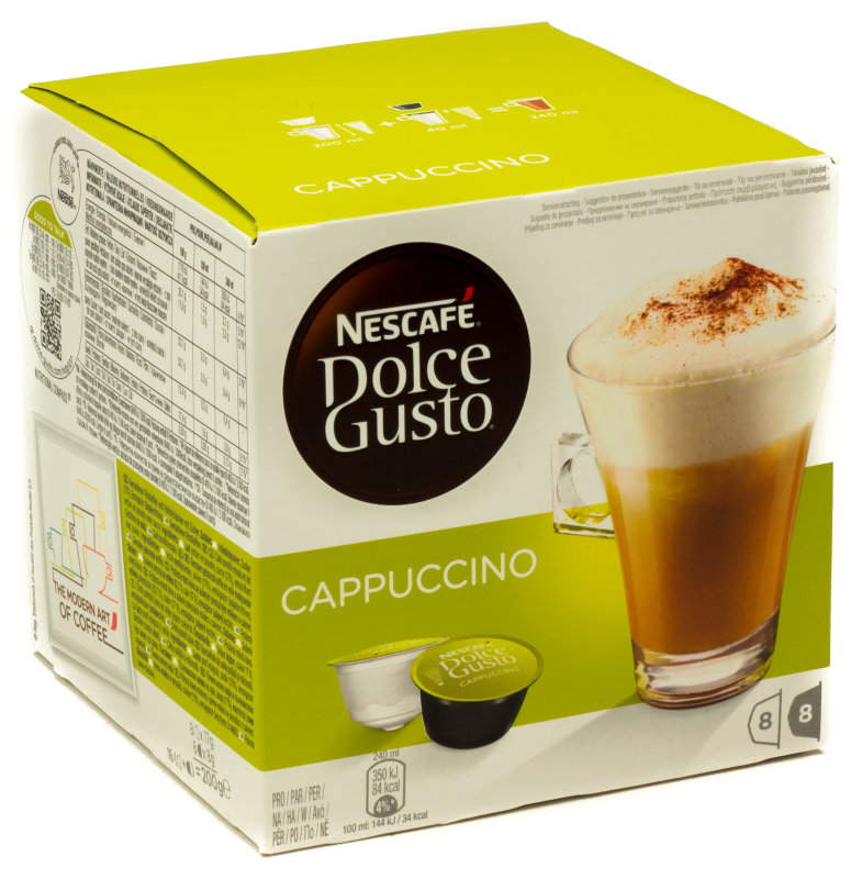 Nescafe Dolce Gusto Cappuccino 16 Kapseln 200g