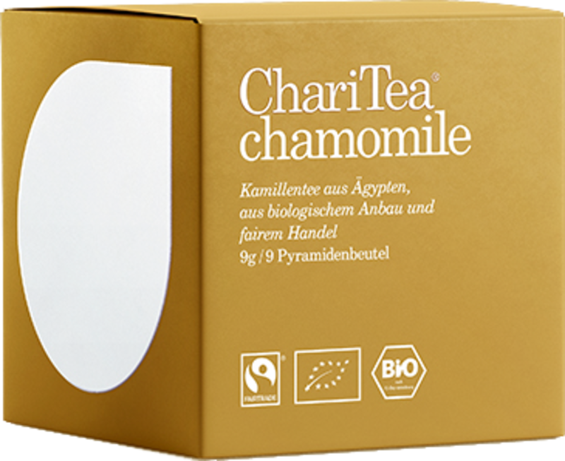 ChariTea chamomile Pyramidenbeutel 9 x 1 g
