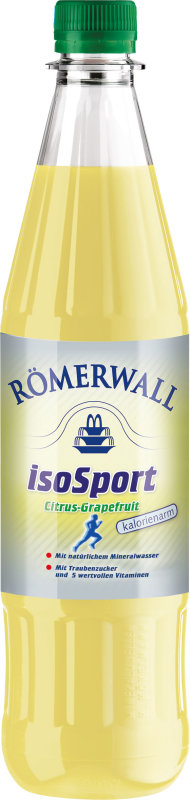 Römerwall Isosport Citrus Grapefruit Kasten 12 x 0,75 l PET Mehrweg