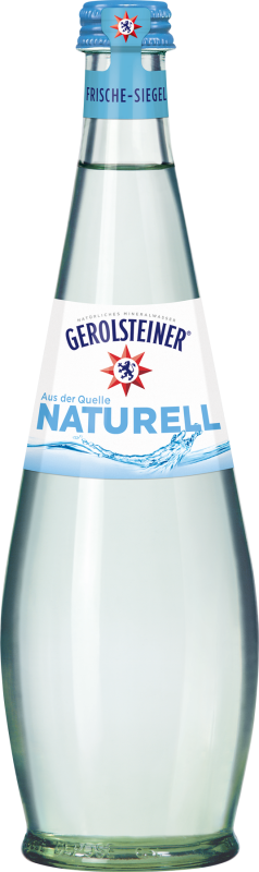 Gerolsteiner Mineralwasser Naturell Gastro 0,5 l Glas Mehrweg