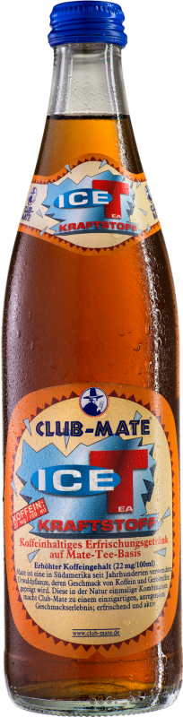 Club Mate Ice Tea Kraftstoff 0,5 l Glas Mehrweg