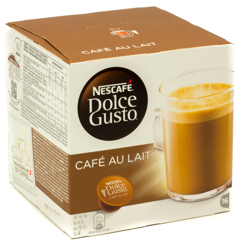 Nescafe Dolce Gusto Cafe au lait 16 x 10 g Kapseln