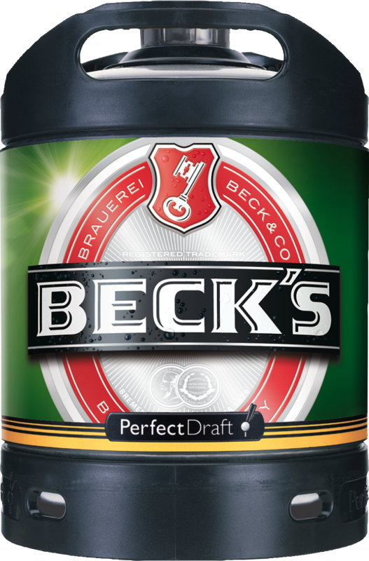 Becks Pils Perfect Draft 6 l Fass