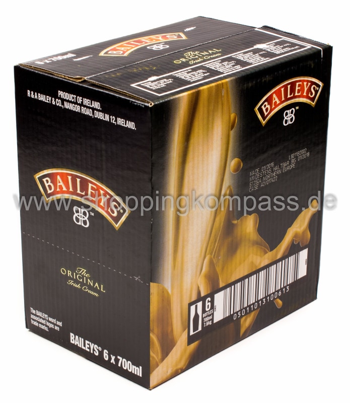 Baileys Irish Cream Original Karton 6 x 0,7 l