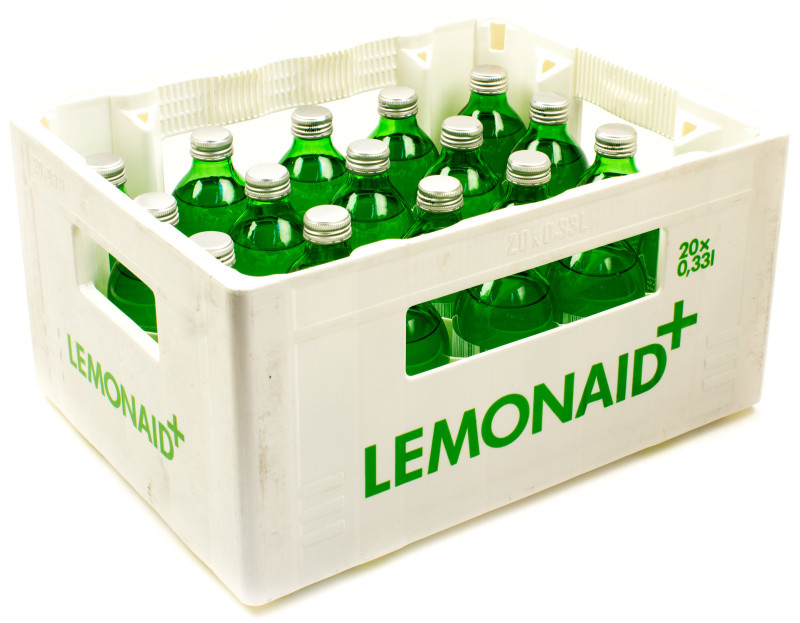 Lemonaid Limette Kasten 20 x 0,33 l Glas Mehrweg