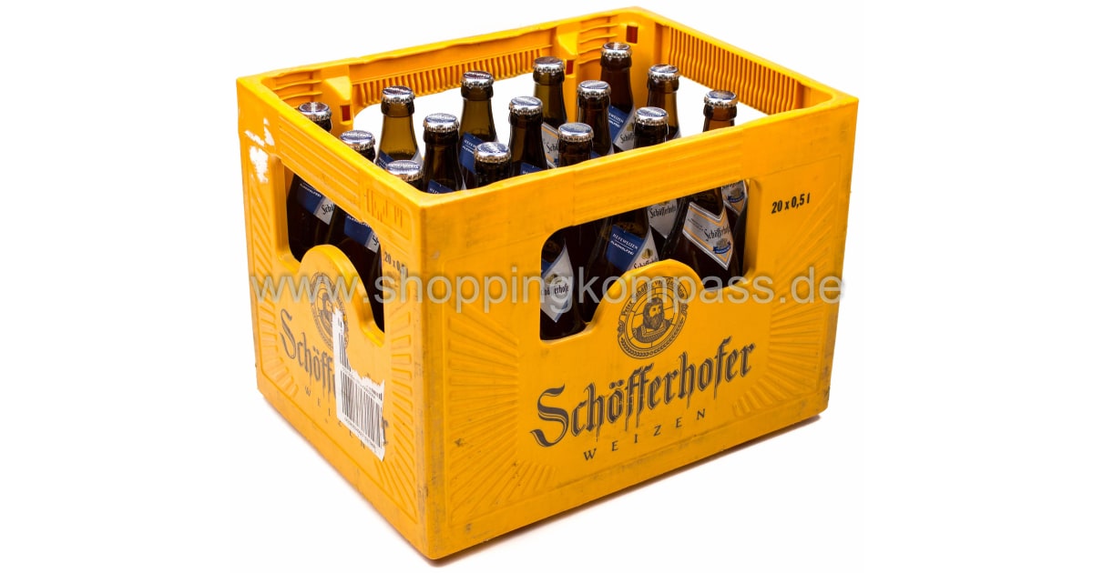 6 Stk Glas3 Schöfferhofer Hefeweizen Alkoholfrei Bierglas 0,5l 
