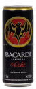 Bacardi Cola Karton 24 x 0,33 l Dose Einweg