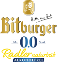 Logo Bitburger Radler Naturtrüb Alkoholfrei