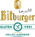 Logo Bitburger Helles Lagerbier glutenfrei