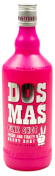 Dos Mas Pink Shot Vodka 0,7 l Glas