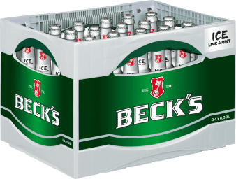 Becks Ice Kasten 24 x 0,33 l Glas Mehrweg