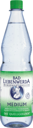 Bad Liebenwerda Mineralwasser Medium Kasten 12 x 1 l PET Mehrweg