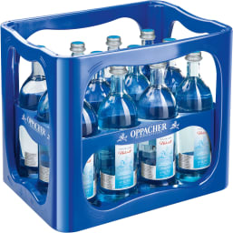 Oppacher Mineralwasser Naturell Gastro Kasten 12 x 0,75 l Glas Mehrweg