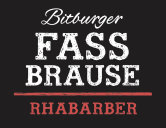 Logo Bitburger Fassbrause Rhabarber