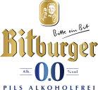 Logo Bitburger Pils alkoholfrei
