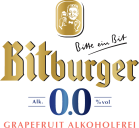 Logo Bitburger Grapefruit alkoholfrei