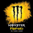 Logo Monster Rehab Tea + Lemon + Energy