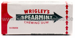 Wrigley's Spearmint Kaugummi 15 Streifen