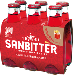 Sanpellegrino Sanbitter 6 x 98 ml Glas