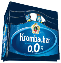 Krombacher 0,0 Radler alkoholfrei Kasten 11 x 0,5 l Glas Mehrweg