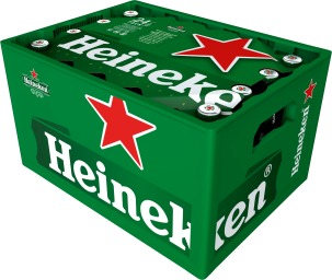 Heineken Kasten 4 x 6 x 0,33 l Glas Mehrweg