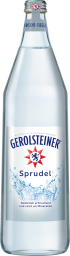 Gerolsteiner Mineralwasser Sprudel Kasten 6 x 1 l Glas Mehrweg