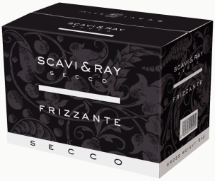 Foto Scavi & Ray Secco Frizzante Piccolo Karton 24 x 0,2 l Glas