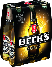 Becks Gold Kasten 4 x 6 x 0,33 l Glas Mehrweg