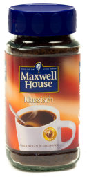 Foto Maxwell House klassisch Instant Bohnenkaffe 200 g Glas