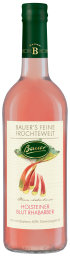 Foto Bauer's feinste Früchtewelt Rhabarbernektar Holsteiner Blut 0,73 l Glas Einweg