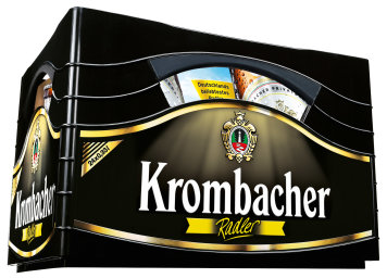 Krombacher Radler Kasten 4 x 6 x 0,33 l Glas Mehrweg