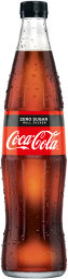 Coca Cola Zero Kasten 20 x 0,5 l Glas Mehrweg