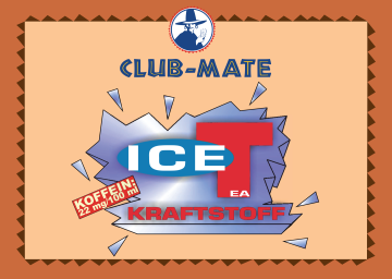 Logo Club Mate Ice Tea Kraftstoff