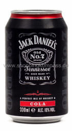 Jack Daniel's & Cola Karton 24 x 0,33 l Dose Einweg