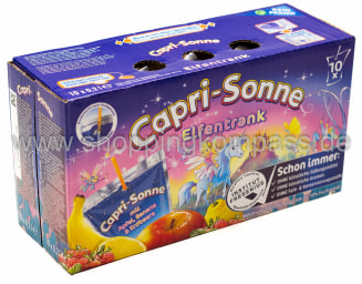 Foto Capri Sonne Elfentrank Fairy Drink Karton 10 x 0,2 l