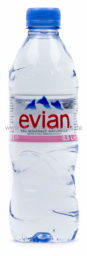 Evian Mineralwasser Naturelle Kasten 20 x 0,5 l PET Einweg