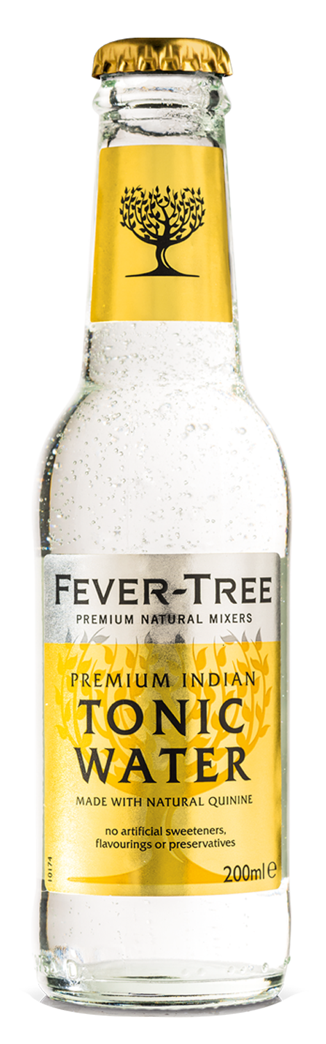 Fever Tree Indian Tonic Water Kasten 24 x 0,2 l Glas Mehrweg
