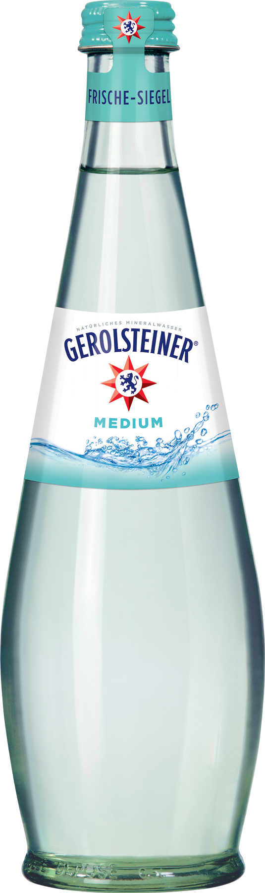 Gerolsteiner Mineralwasser Medium Gastro Kasten 15 x 0,5 l Glas Mehrweg