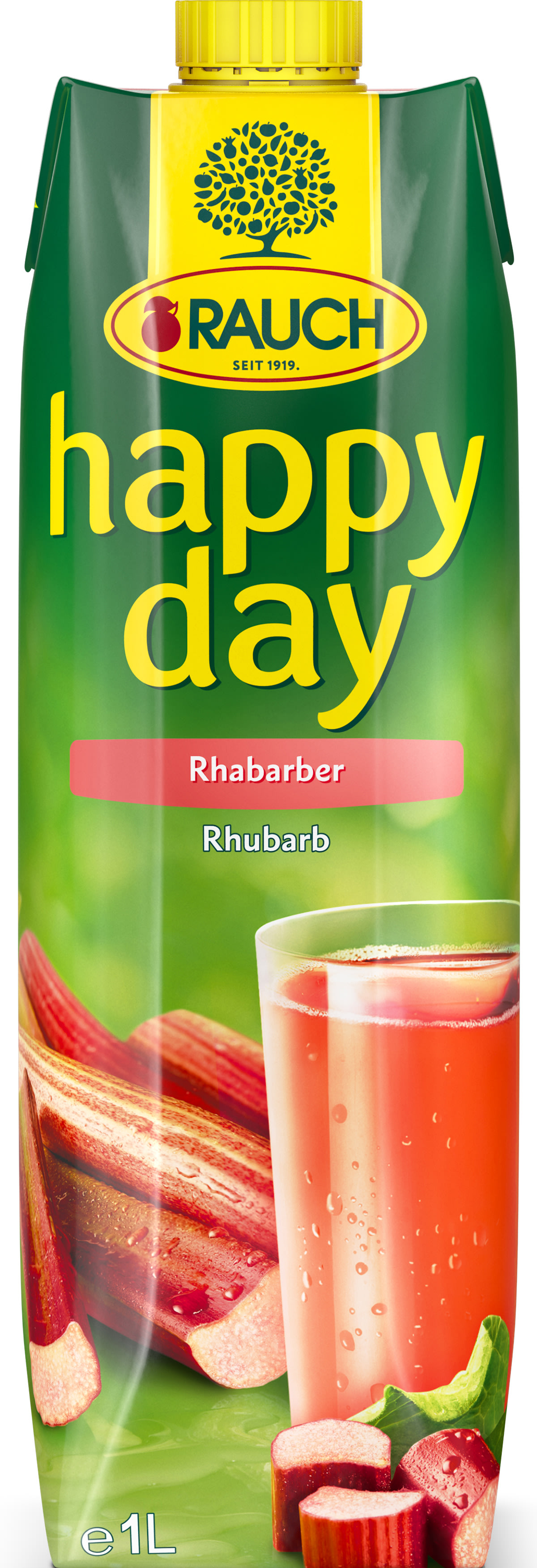 Happy Day Rhabarber Karton 6 x 1 l Tetra-Pack