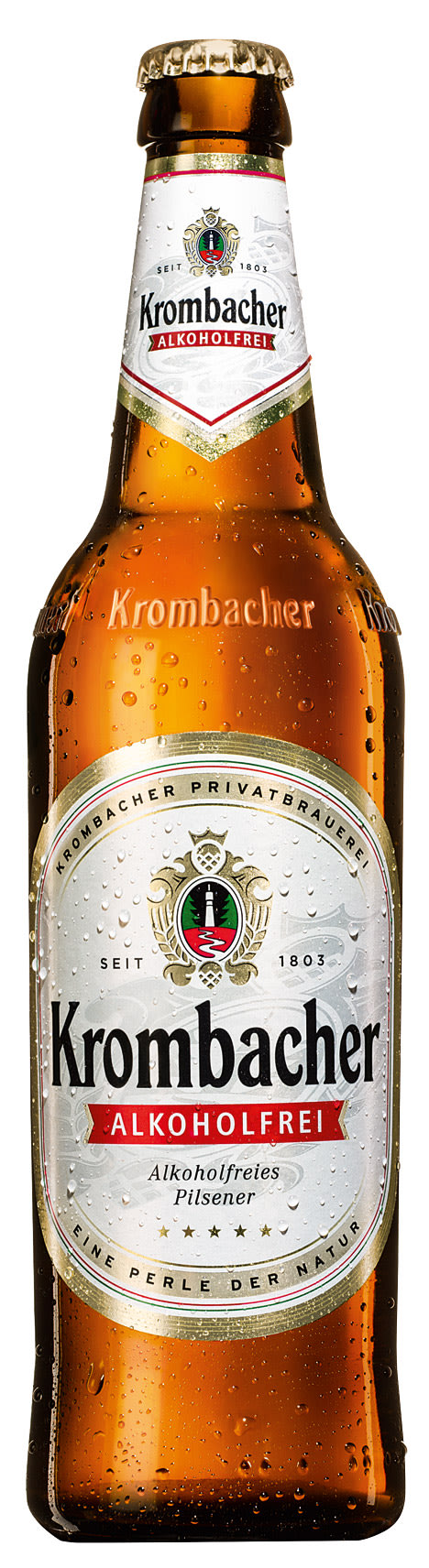Krombacher Pils alkoholfrei Kasten 20 x 0,5 l Glas Mehrweg