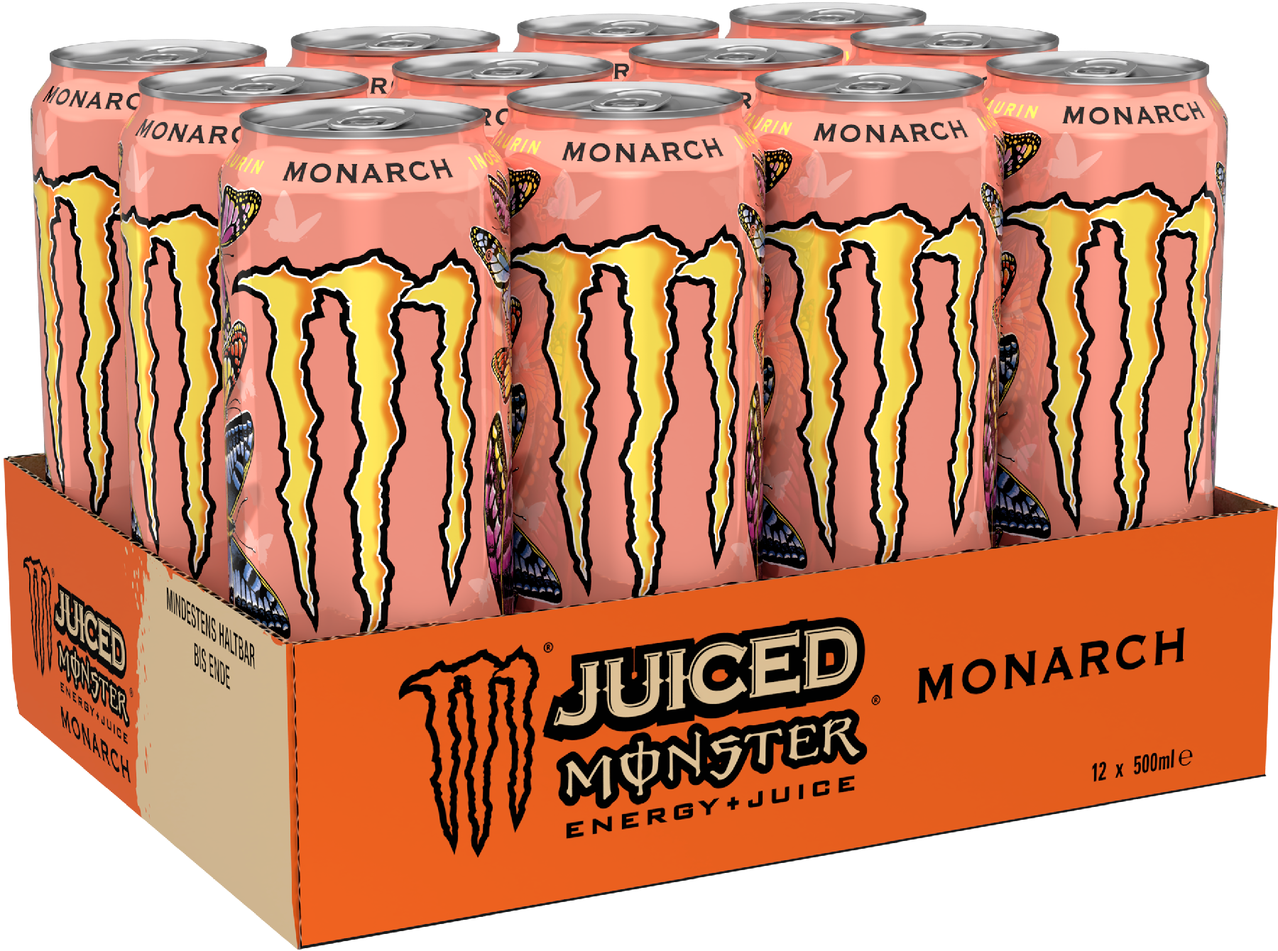 Monster Energy Monarch 12 x 0,5 l Dose Einweg