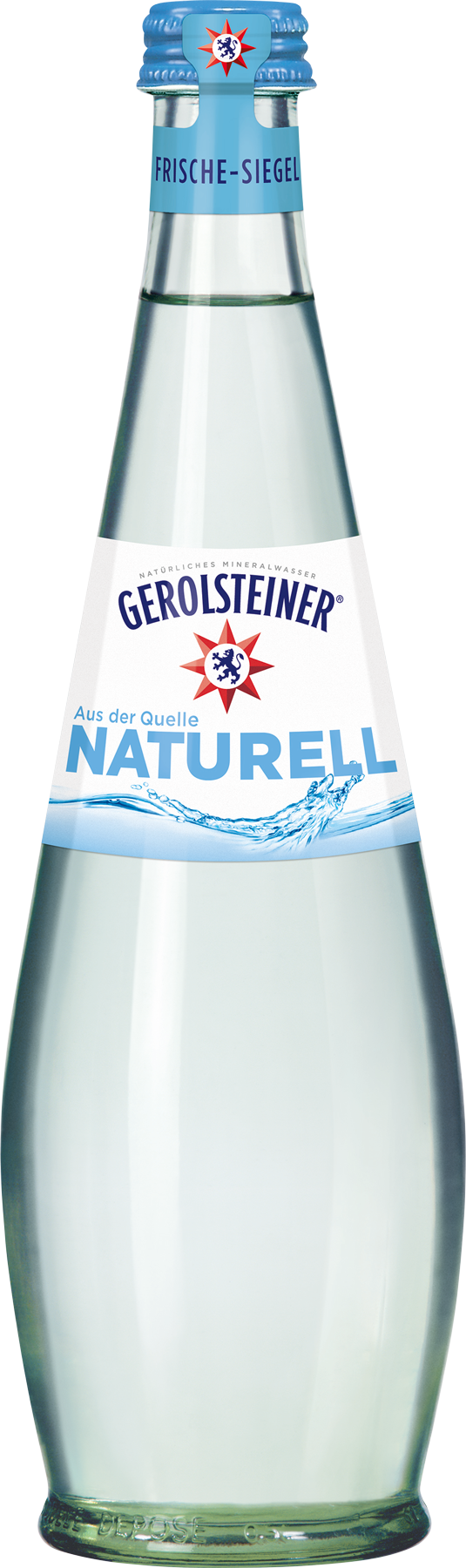 Gerolsteiner Mineralwasser Naturell Gastro 0,5 l Glas Mehrweg